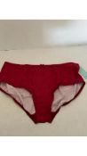 Ten Goddess Women's Plus Size Kayla Brief, Berry, Size XL