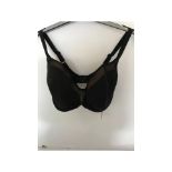 Six Elomi Imagine Underwired Bikini Top, Black, Size UK 36F