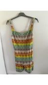 Marco Rambaldi Women's Heart Playsuit, Multicoloured, Size S