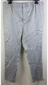 Two Stephan Schneider Men's Pearl Grey Trouser, Size 5