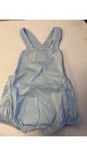 Nine Rapife Baby Dungarees, Blue, Size 1 Month