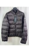 Equiline Women's Elannae Bomber Jacket, Liquorice, Size X-Large