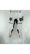 Fox Men's Moto Flexair Optical Pants Black, White, Size 32