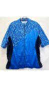 Four Fat Lad At The Back Women's Classic Cycling Jersey, Blue, Size 50