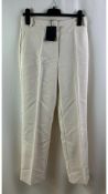 Two Bruuns Bazaar Women's Primrose Ewanna Pants, Cream, Size EU 38