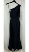 Aq/Aq Women's Elly Wide Leg Jumpsuit, Black, Size 4