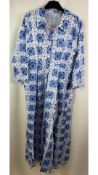 The India Amory Shirt Dress, China Blue, Size S/M