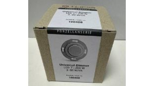 Two THPG Universal Dimmers, LED 7, 200W, White