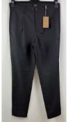 A.P.C Pantalon Dorian Men's Trousers, Black, EU 46