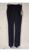 Luisa Cerano Womens Trousers, Black, Size 8 UK