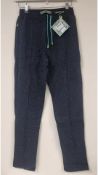 Scotch & Soda Sweatpants In Two-Tone, Black, Size 14