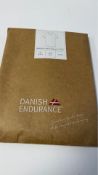 Four Danish Endurance Women's Organic Cotton T-Shirt, 2 Pack, Jet Black, Medium