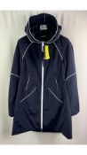 Creenstone A-Line Functional Raincoat, Midnight, Size 40