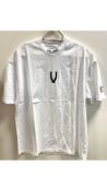 Ten Valiance Men's Inception T-Shirt, White, Size S