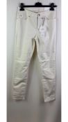 Oui Women's Baxtor Jeggings, Slim Fit, Eggnog, UK 8