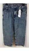 American Vintage Women's Joy 11 Boyfriend Jeans, Blue, Size W38 L30