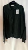 Colhay's Men's Saddle Polo Shirt, Dark Green, Size 48
