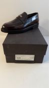 Sergio Rossi Men's Monoblock Shoes, Burgundy/Red, Uk 7