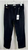 Eytys Men's Benz Wool Trousers, Black, Size W34 L34