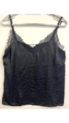 Four Love Stories Women's Camelia Camisole, Black, Size XS