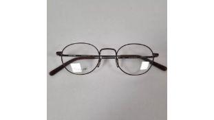 Two Ace & Tate Eye Glasses, Demo Lenses, Patti, Chocolate Titanium, 47 21 145