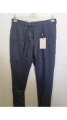 Suit Supply Men's Brescia Trousers, Navy, W24/L32s