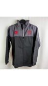 Four Errea Walsall FC Junior Training Jackets, Grey, Size XXS