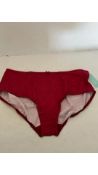 Ten Goddess Women's Plus Size Kayla Brief, Berry, Size XL