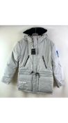 Scotch & Soda Men's Reversible Coat, Black/Off White, Size S