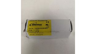 Gems Pressure Transducer, E174228, 16 Bar, 4/20mA, 8-30 V DC