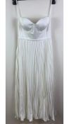 Elle Zeitoune Women's Milan Dress, White, Size UK 10
