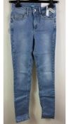 Liu Jo Women's Slim Fit Jeans, Blue, Size 25W 32L