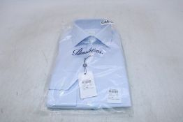 Stenströms Slimline Cut Away Shirt, Light Blue, Size 40