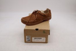 Bar Men's Joe Suede Lace Up Shoes, Brown, UK 6