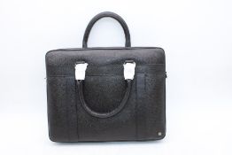 Next Black Signature Leather Briefcase
