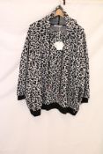 Mat. Clothing, Women's Plus Size Hoodie, Black/White, Size O/S