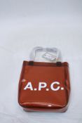 APC Small Tote Bag, Brown