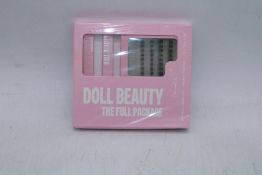 Three Sets of Doll Beauty The Full Package Cluster Lash Kits to include 1x Full 01 1x Full 02 1x Nat