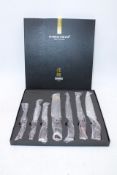 Shinrai Knives Damascus Print 7 Piece Knife Set, OVER 18's ONLY