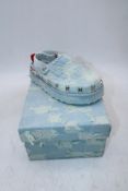 Redrum Boro Denim Mule, Blue, UK 3.5
