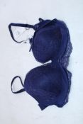 Marie Jo Musea Heart Shape Bra, Sapphire Blue, UK 34 E