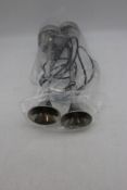 Marinco Compact Dual Trumpet Horn, Silver. Used