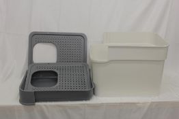 Two Cat Litter Boxes