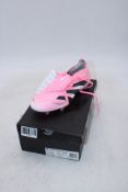 Adidas Predator Elite FG Soccer Shoes, Pink/White, UK 8.5. Box damaged