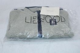 Two Liewood Bluza Pile Sweatshirts, Mist, Size 98