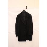 Suitsupply Black Overcoat, Black, UK 48. Box damaged