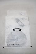 Four Oakley Graphic T-Shirt Short Sleeve Crew Neck, White, Size L