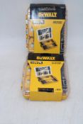 Two DeWalt 100-piece Drill Drive Sets, DT70784-QZ