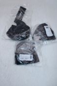 Three Heist Items to include 1x Contour Bralette, UK M, 2x Soft Skin Bralette, 1x UK S, 1x M, All Bl