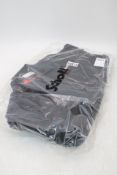 Schott Removable Badge Bomber Jacket, Black, Size M